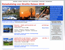 Tablet Screenshot of busreisen.strelitzreisen.de